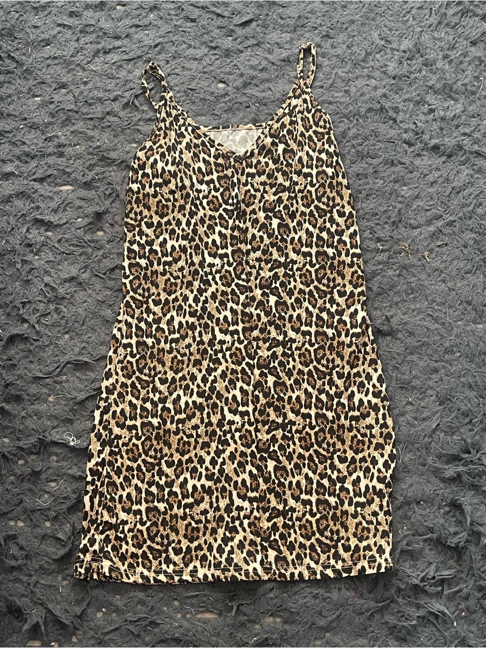 Shein leopard dress size small